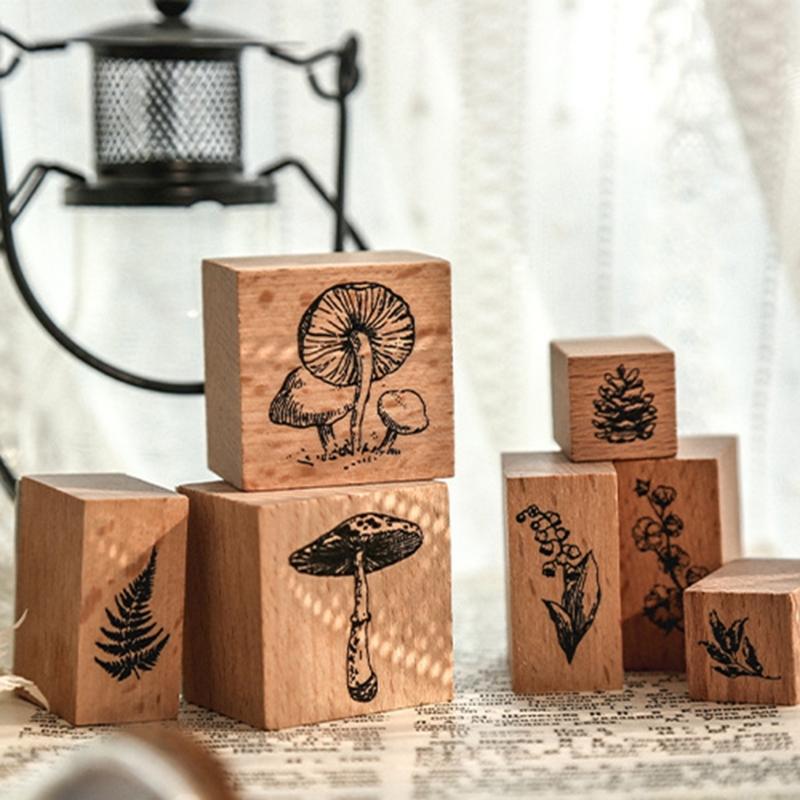 Gift Box Wrap Set - Segel Kerja Kartu Set 7 Potongan