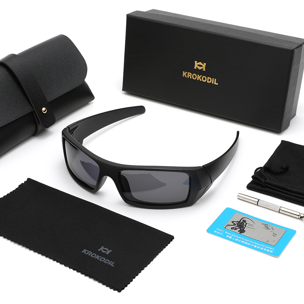 Gift Box Wrap Set - Kacamata Hitam Polarisasi UV400 Model Wrap