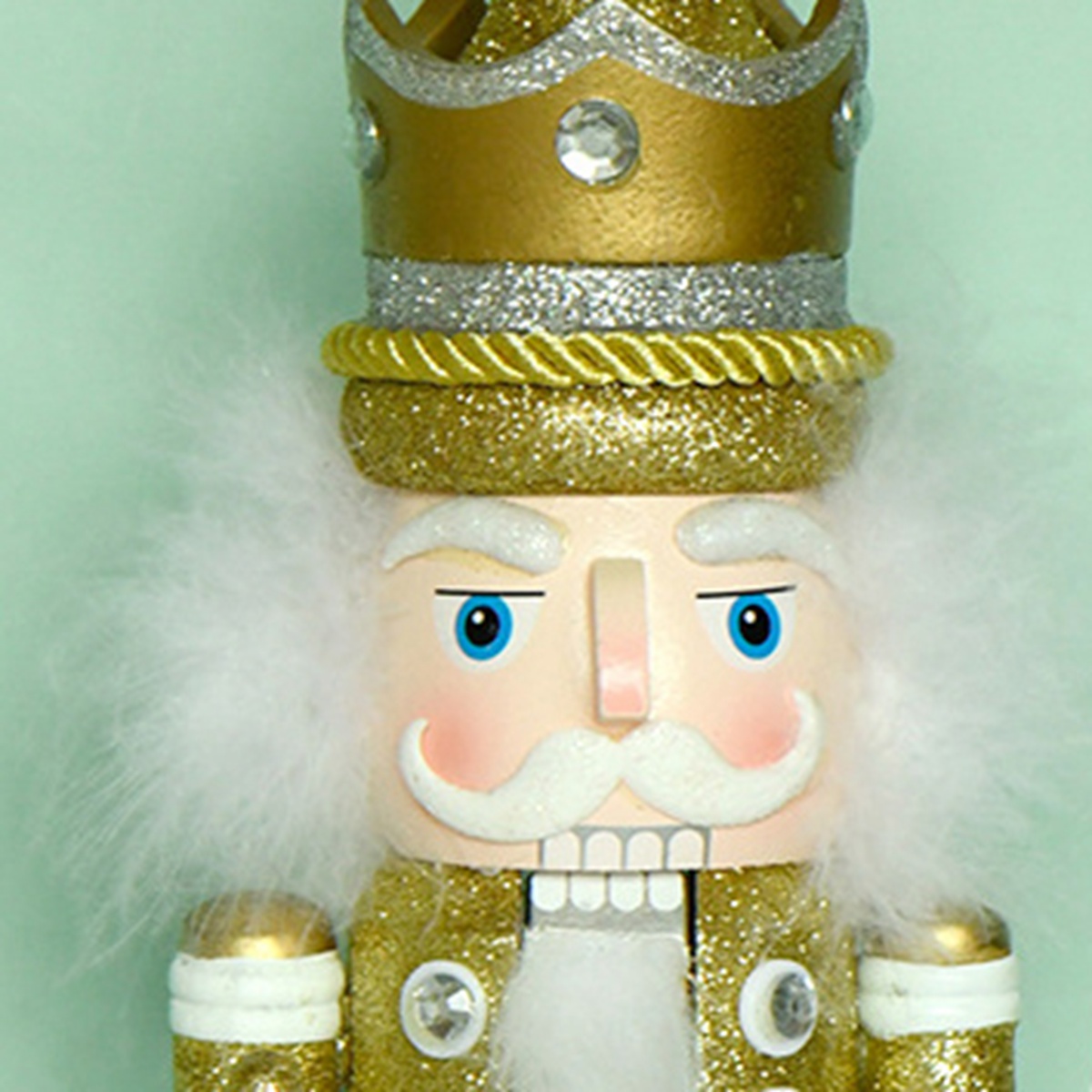 Nutcracker Figurine - Ornamen Nutcracker Raja Kayu B84B, Dekorasi
