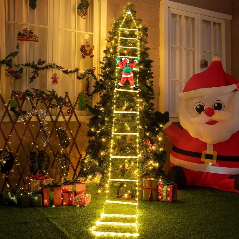 Christmas Lights Outdoor - Lampu Natal LED, Lampu Hias Tangga