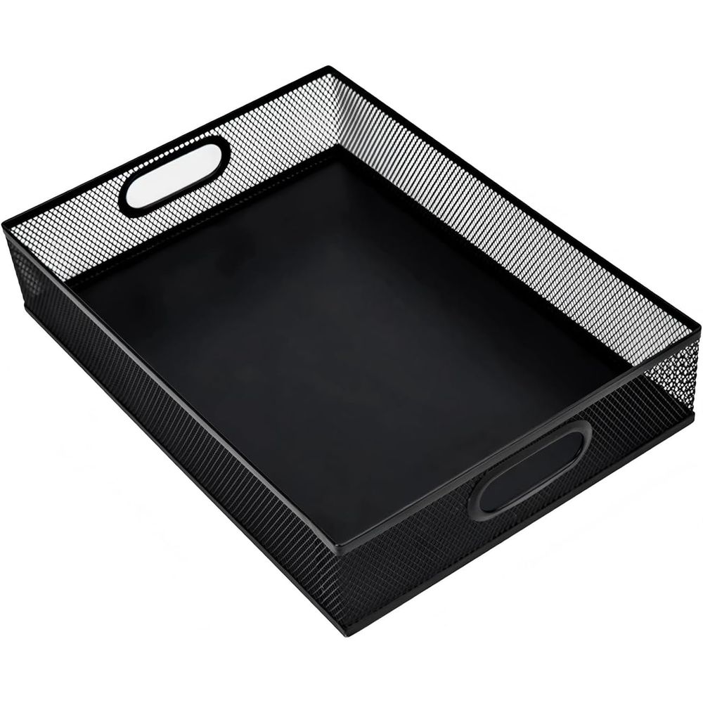 Gift Box Wrap Set - Rak Organizer Meja dari Kawat Logam,