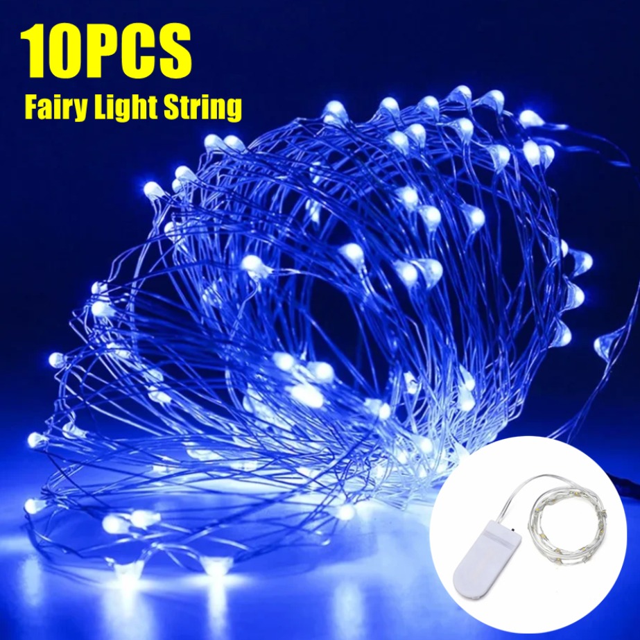 Led Fairy String Lights - 10 Buah Grosir 5M ~ 1M