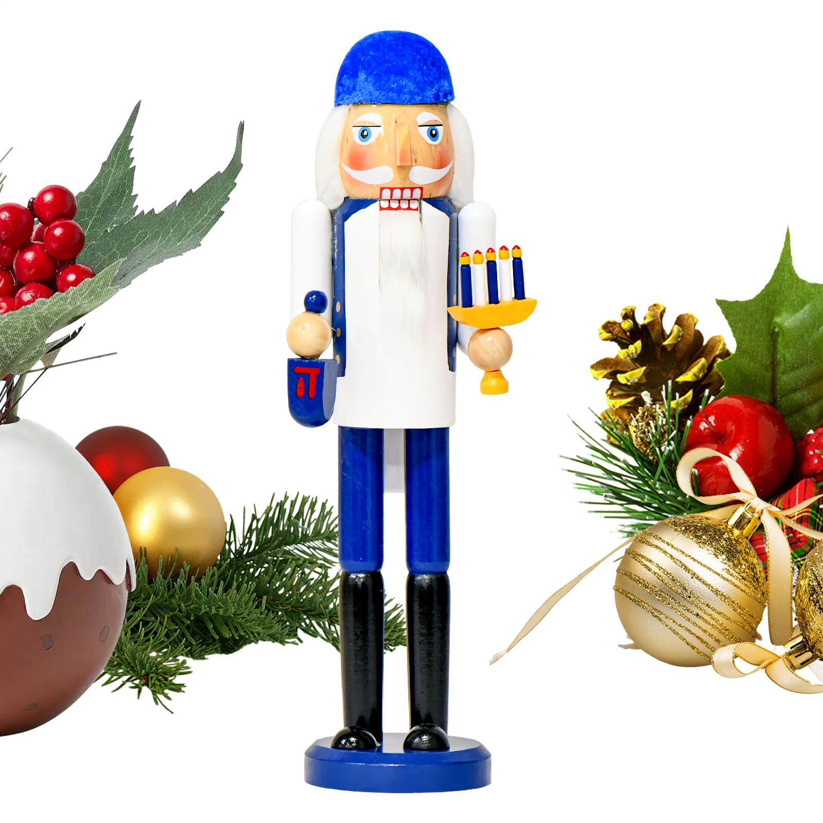 Nutcracker Figurine - Ornamen Nutcracker Natal Nutcracker 14 Inci