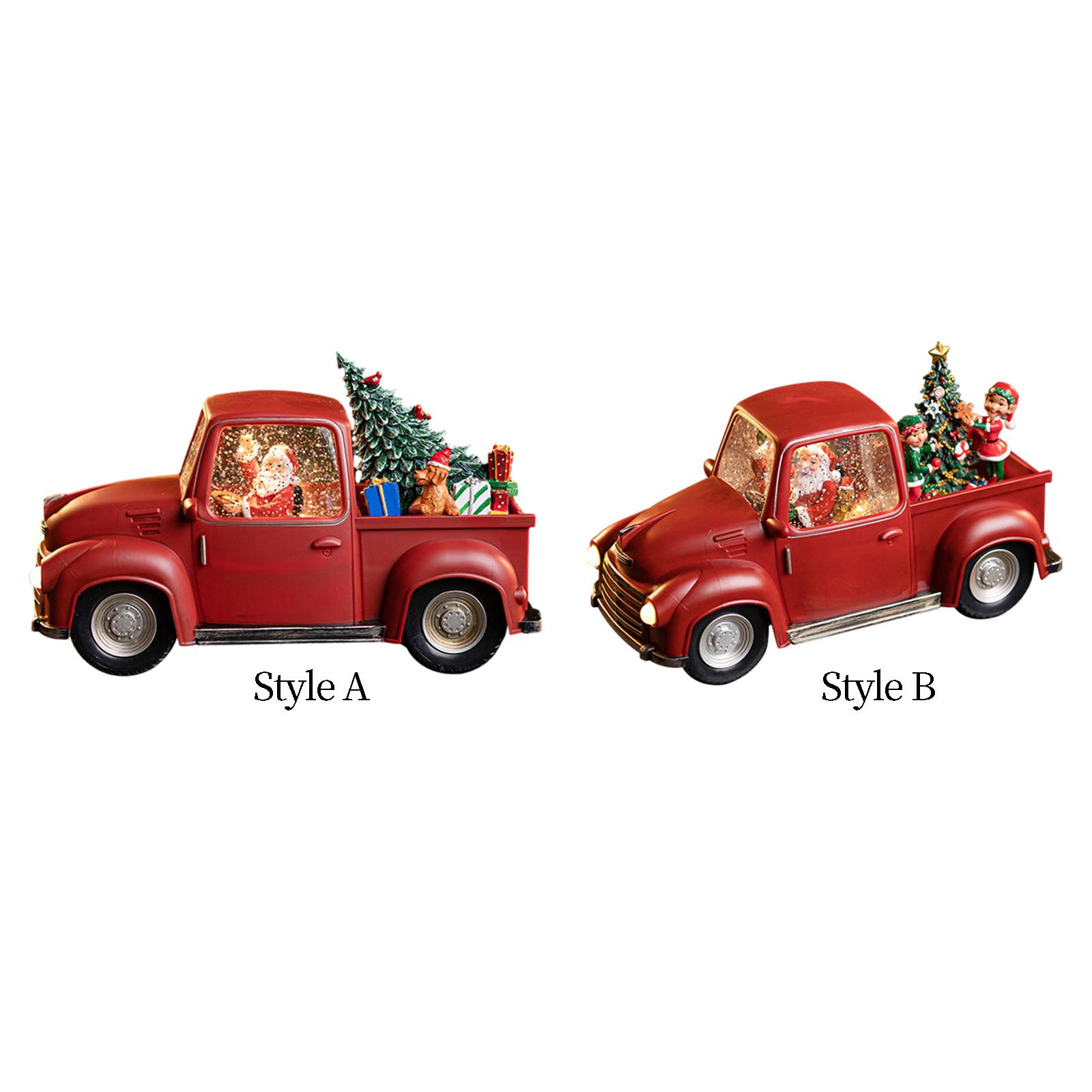 Snow Globe Musical - Truk Dekorasi Natal Berlampu, Bola Salju