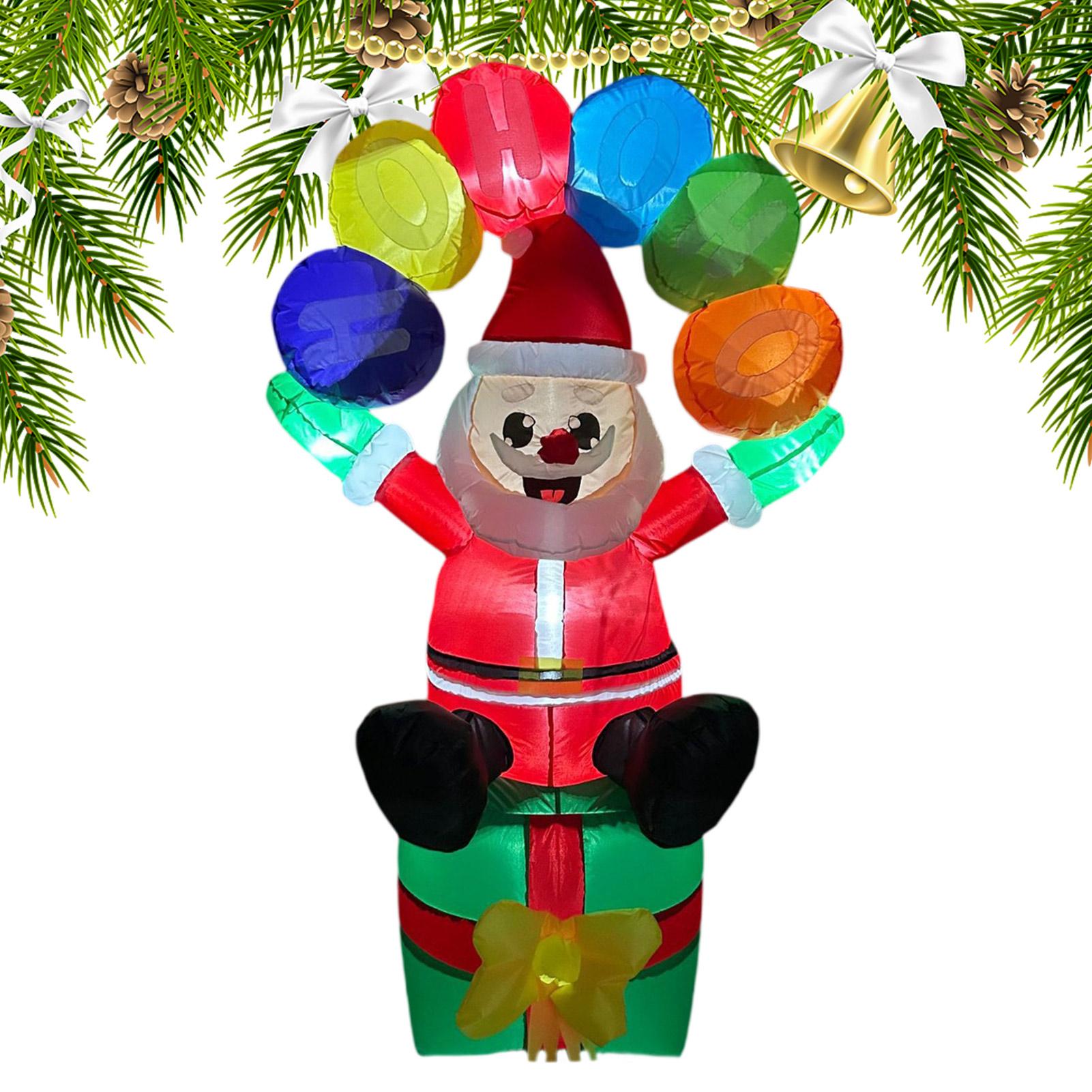 Dekorasi Santa Claus Tiup deng - Christmas Lights Outdoor ulasan dan harga