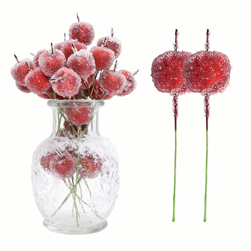 10/30/50 Buah Buah Natal Buata - Christmas Wreath Fake ulasan dan harga