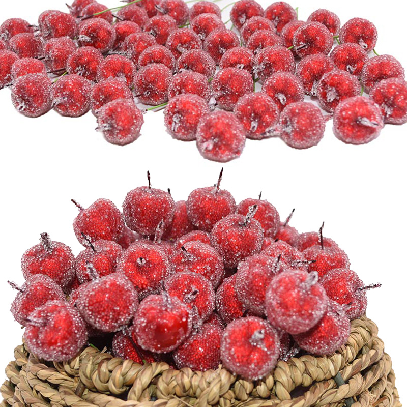 10/30/50 Buah Buah Natal Buata - Christmas Wreath Fake ulasan dan harga