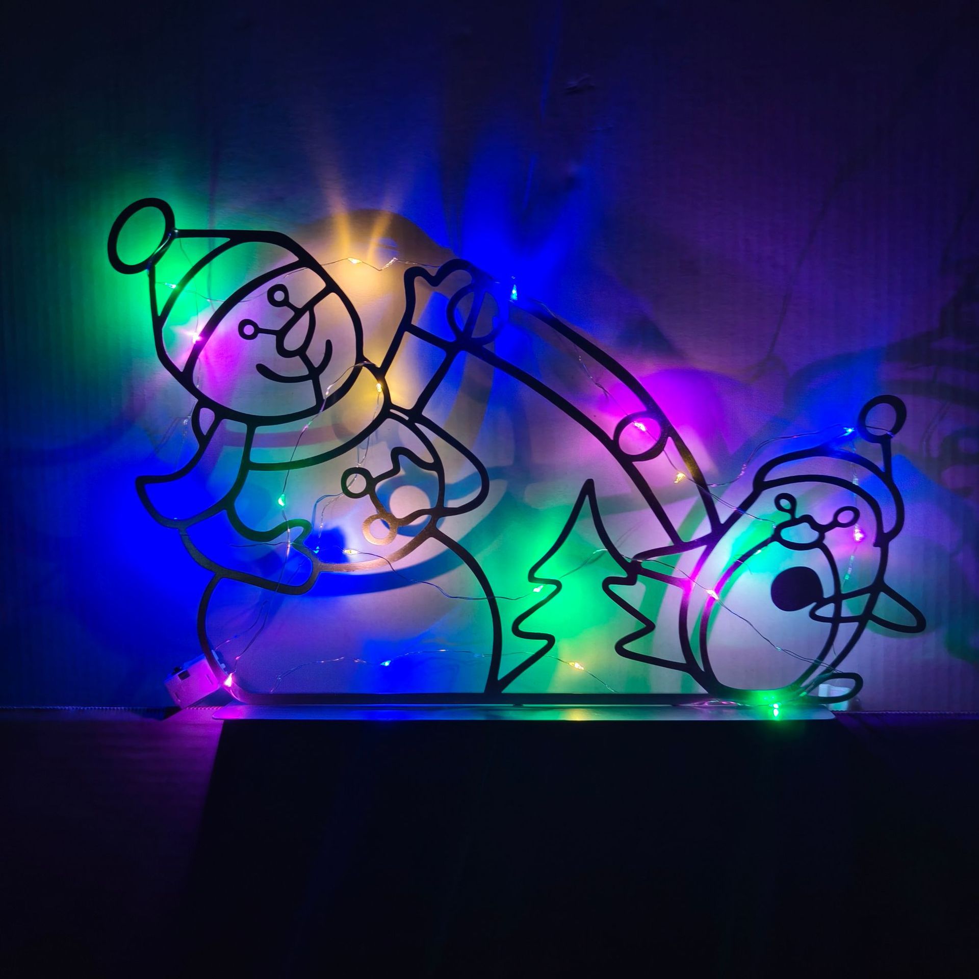 Lampu Bola Salju Animasi LED B - Christmas Lights Outdoor ulasan dan harga