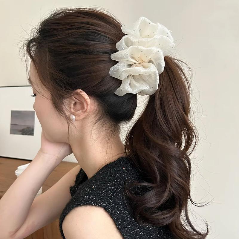 Klip Bunga Elegan Resin Pita J - Ribbon Bow Gift ulasan dan harga