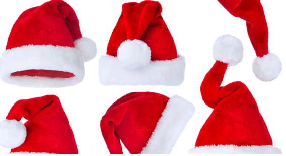 Seri Natal perlengkapan topi m - Santa Hat Plush ulasan dan harga