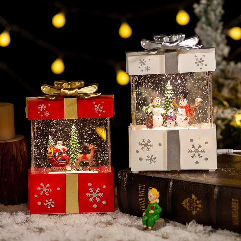Kotak Musik Bola Salju Otomati - Snow Globe Musical ulasan dan harga