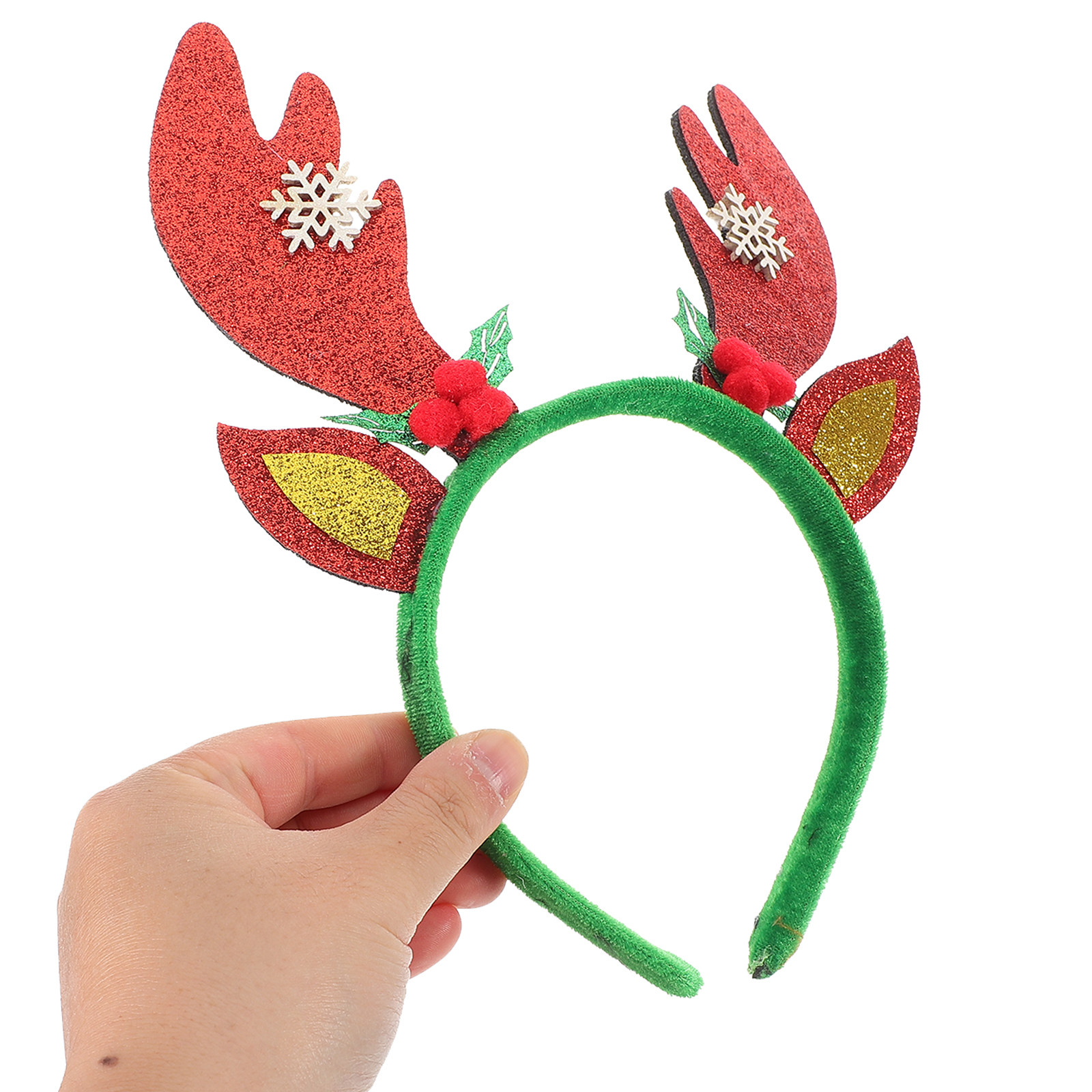 Bando Tanduk Rusa Natal Merah  - Reindeer Antlers Headband ulasan dan harga