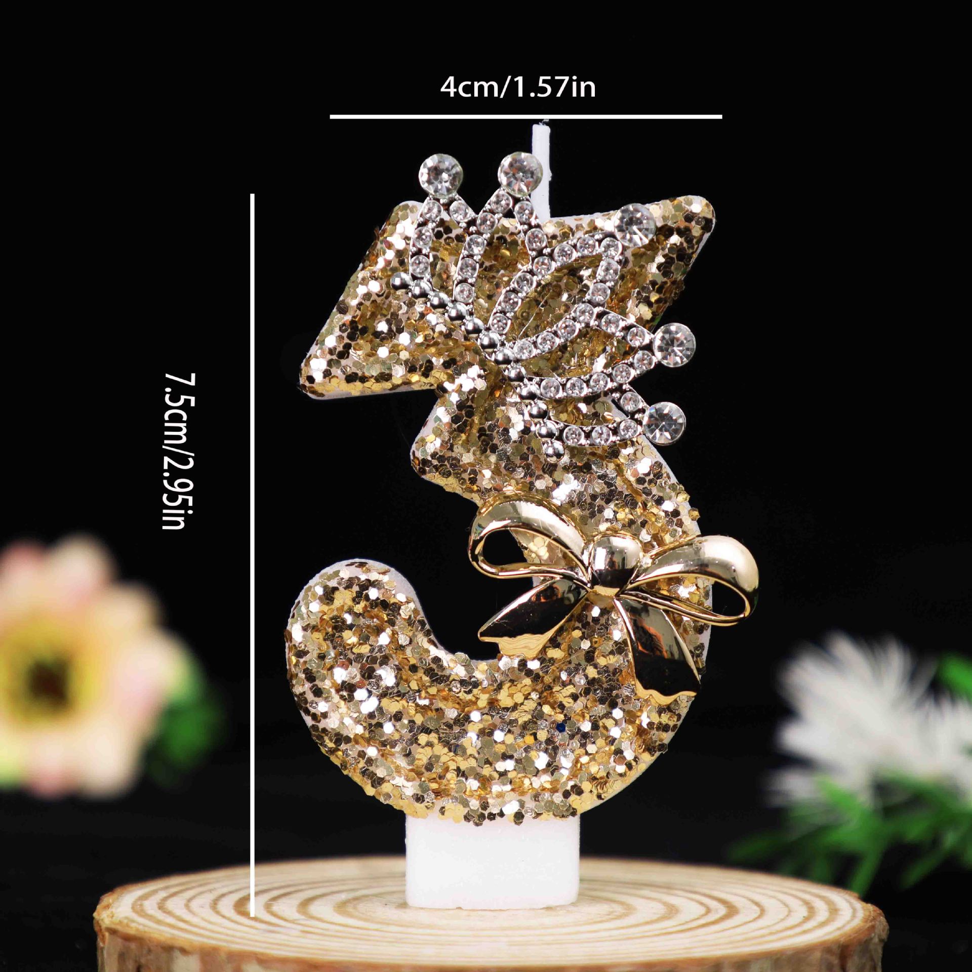 Lilin Ulang Tahun Angka Mahkot - Holiday Candle Set ulasan dan harga