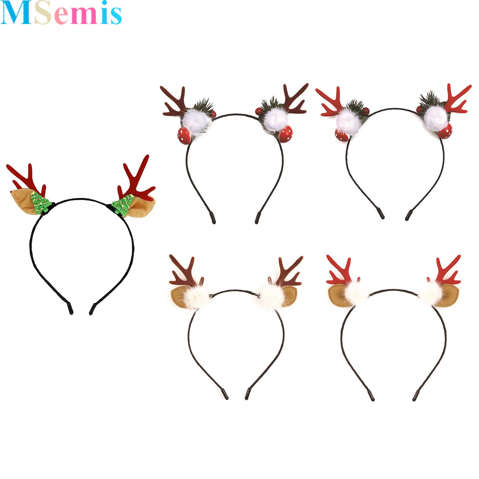 Ikat Kepala Tanduk Rusa untuk  - Reindeer Antlers Headband ulasan dan harga