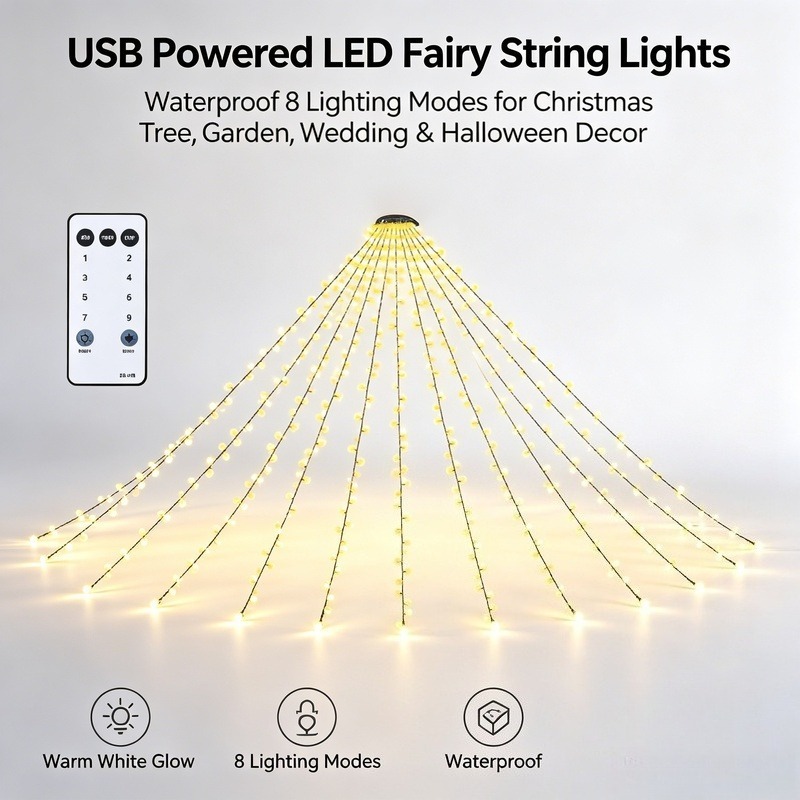 Lampu LED USB Fairy String, La - Led Fairy String Lights ulasan dan harga
