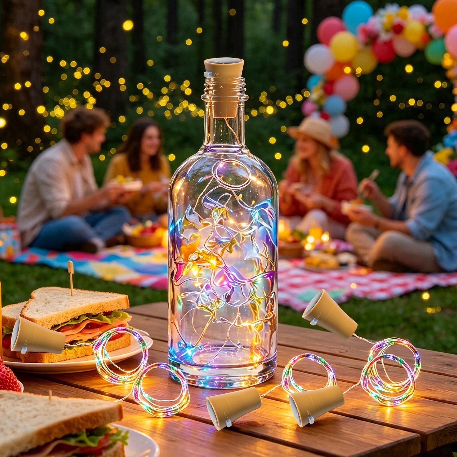 Lampu Botol Anggur Tenaga Sury - Led Fairy String Lights ulasan dan harga
