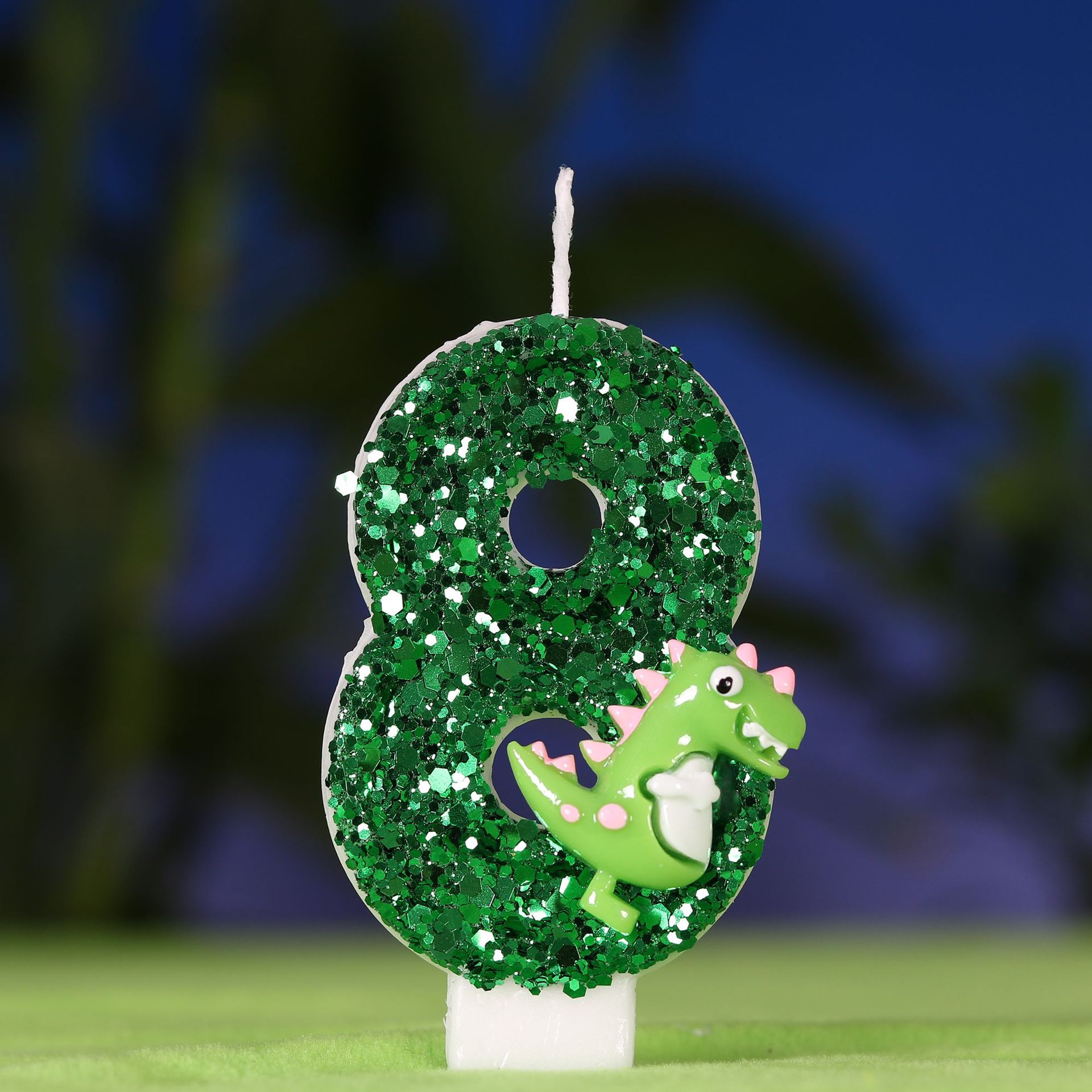 Lilin Ulang Tahun Digital Dino - Holiday Candle Set ulasan dan harga