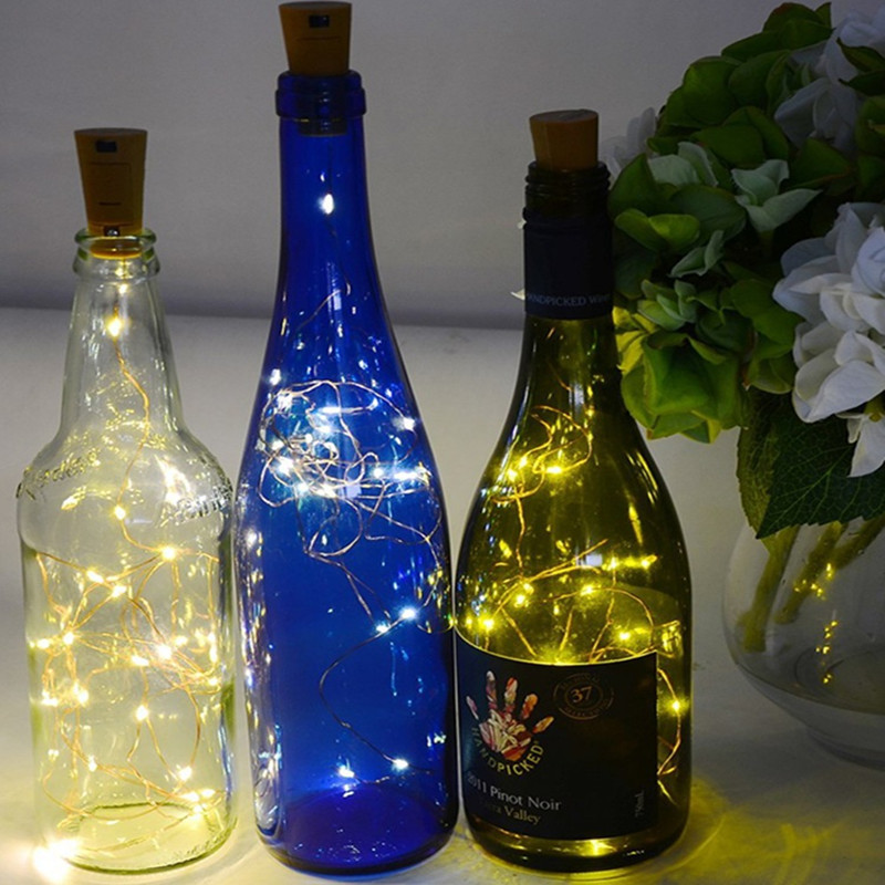Lampu botol anggur LED dengan  - Led Fairy String Lights ulasan dan harga