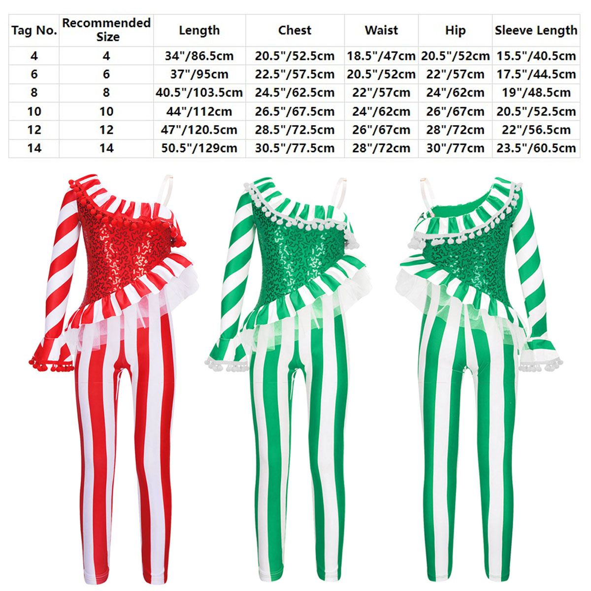 Jumpsuit Tari Balet Natal Anak - Elf Costume Christmas ulasan dan harga
