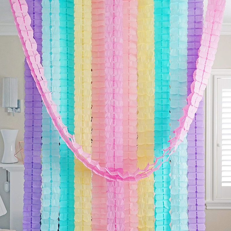 1 Buah 3M Karangan Bunga Kerta - Tinsel Garland Decoration ulasan dan harga