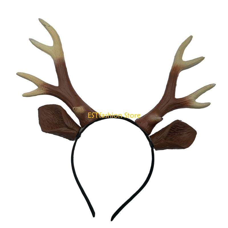 Y5gc rusa tanduk rambut rusa r - Reindeer Antlers Headband ulasan dan harga