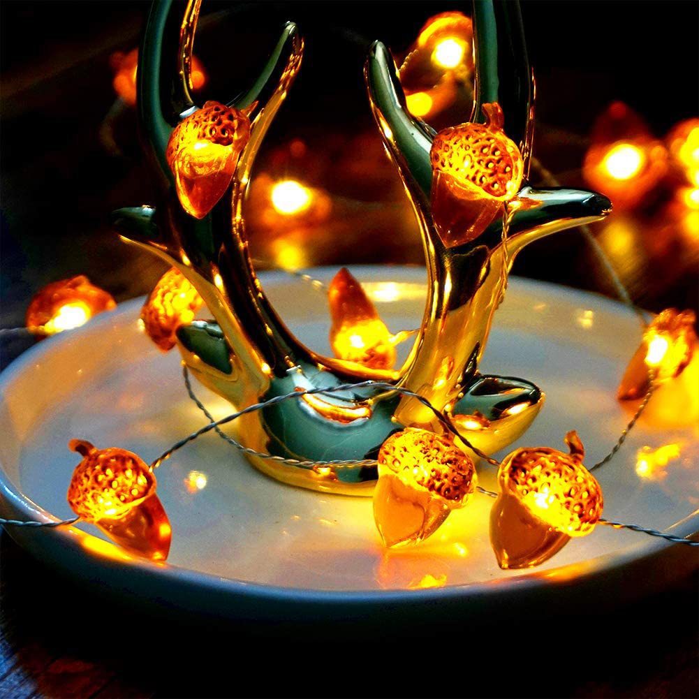 30 LEDs Acorn lampu tali dekor - Led Fairy String Lights ulasan dan harga