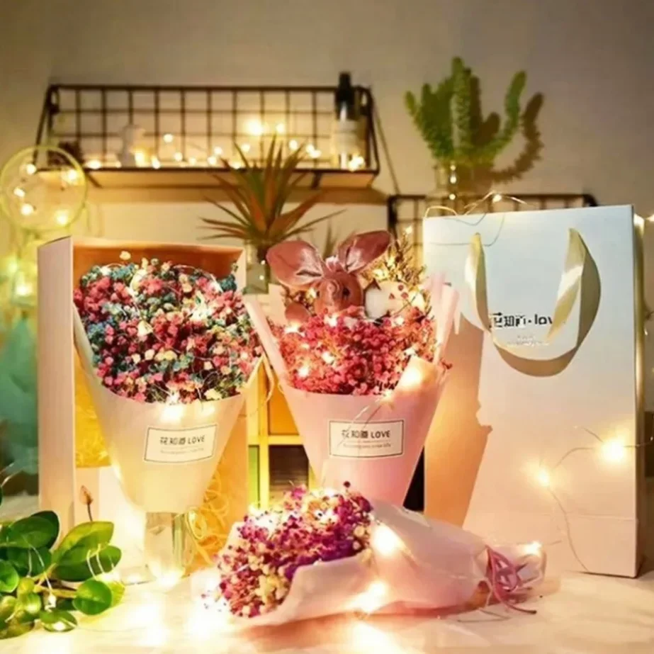 10 Buah Grosir 5M ~ 1M LED Kaw - Led Fairy String Lights ulasan dan harga