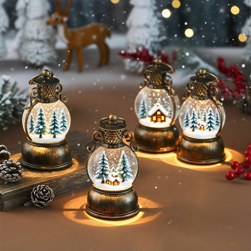 Kotak Musik Bola Salju Bergaya - Snow Globe Musical ulasan dan harga