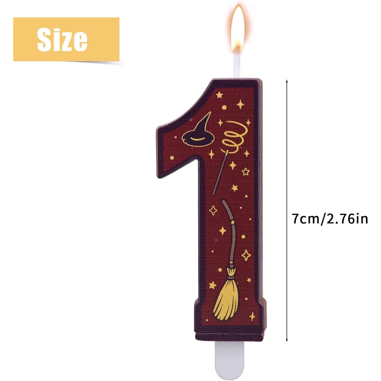 1 Set Lilin Cokelat Bertema Aj - Holiday Candle Set ulasan dan harga