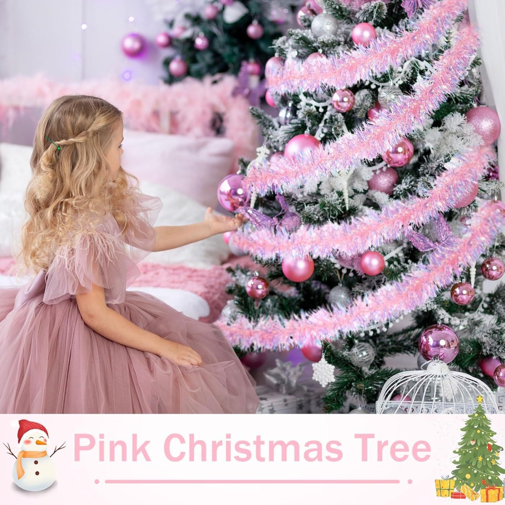 2M/9CM Dekorasi Natal Strip Wa - Tinsel Garland Decoration ulasan dan harga