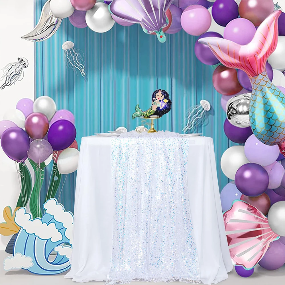 1 Pak Taplak Meja Payet Dekora - Christmas Table Runner ulasan dan harga