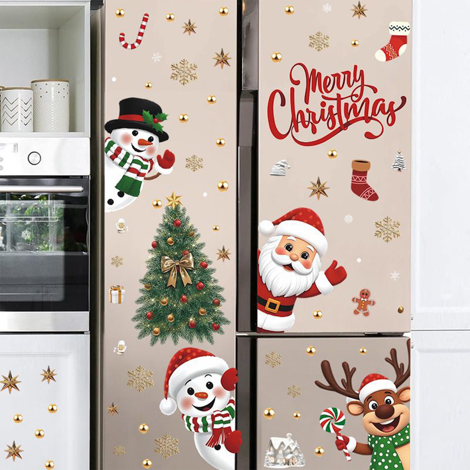 Stiker Jendela Natal Liburan S - Snowflake Window Decal ulasan dan harga