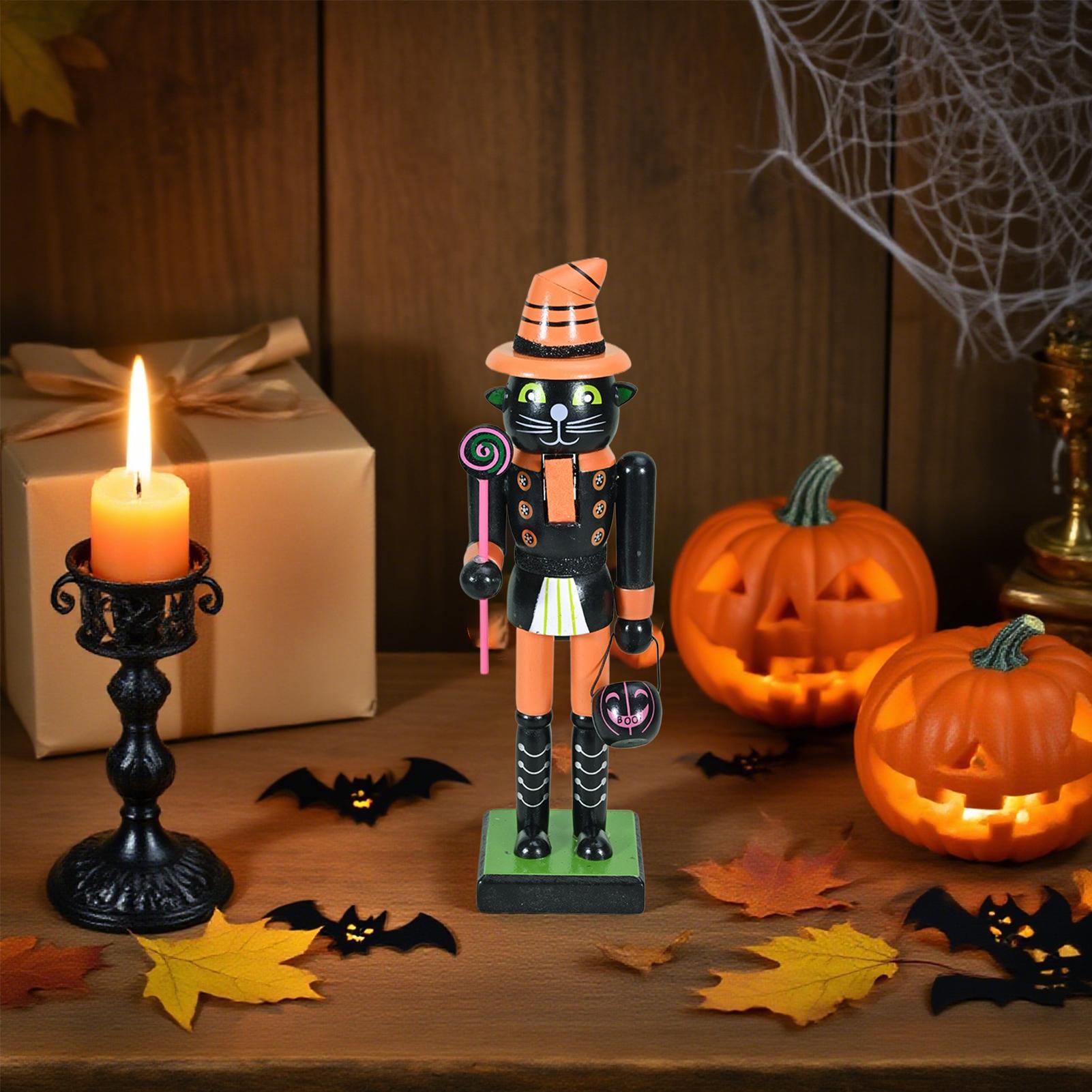 Halloween Kayu Nutcracker Libu - Nutcracker Figurine ulasan dan harga