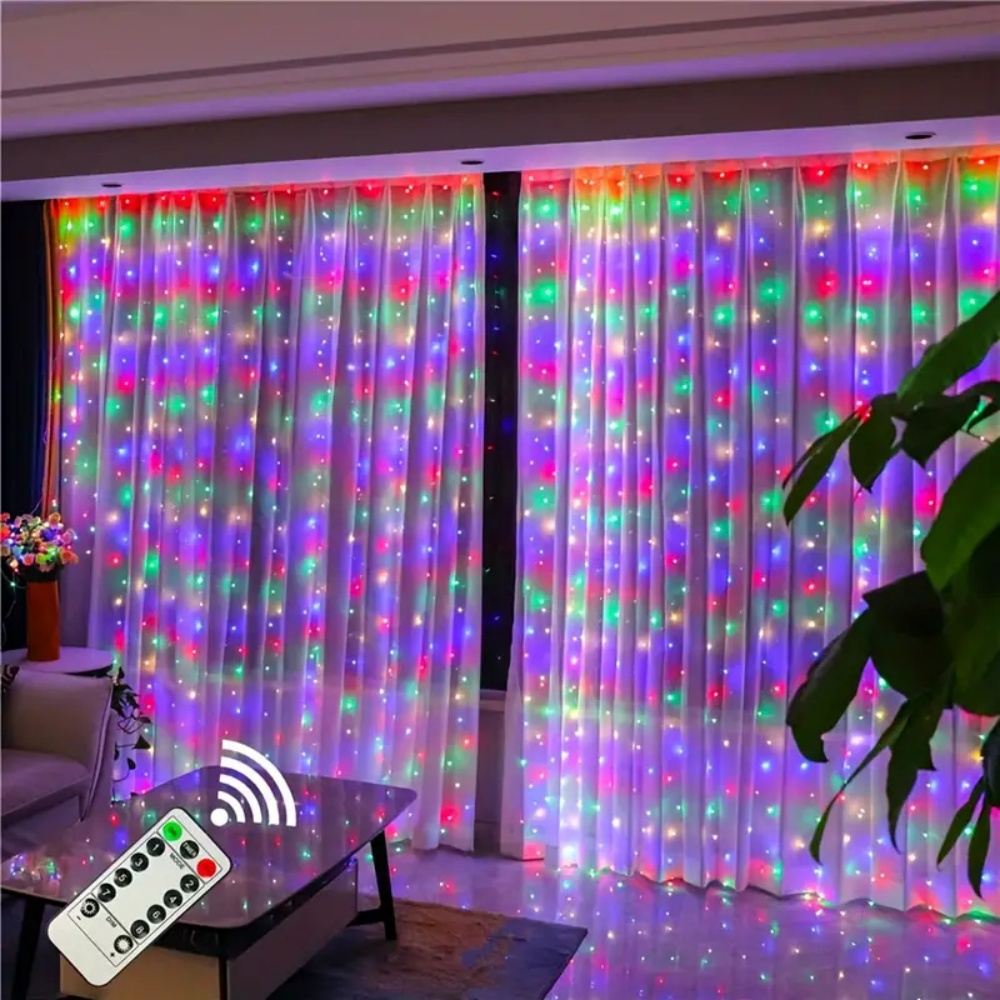 Lampu Tirai LED Garland USB de - Led Fairy String Lights ulasan dan harga
