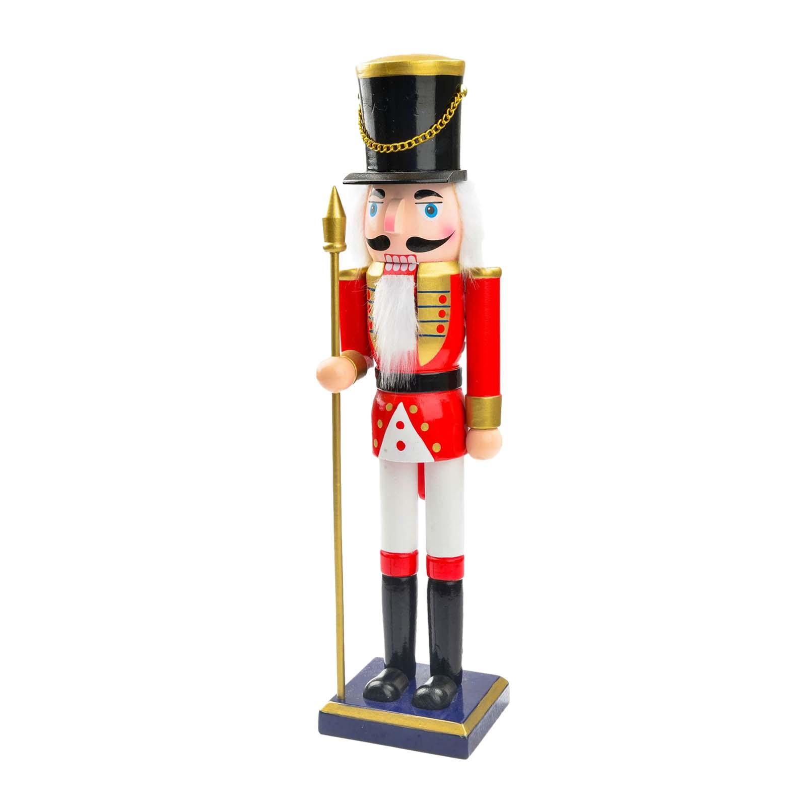 Patung Nutcracker Natal Kayu 2 - Nutcracker Figurine ulasan dan harga