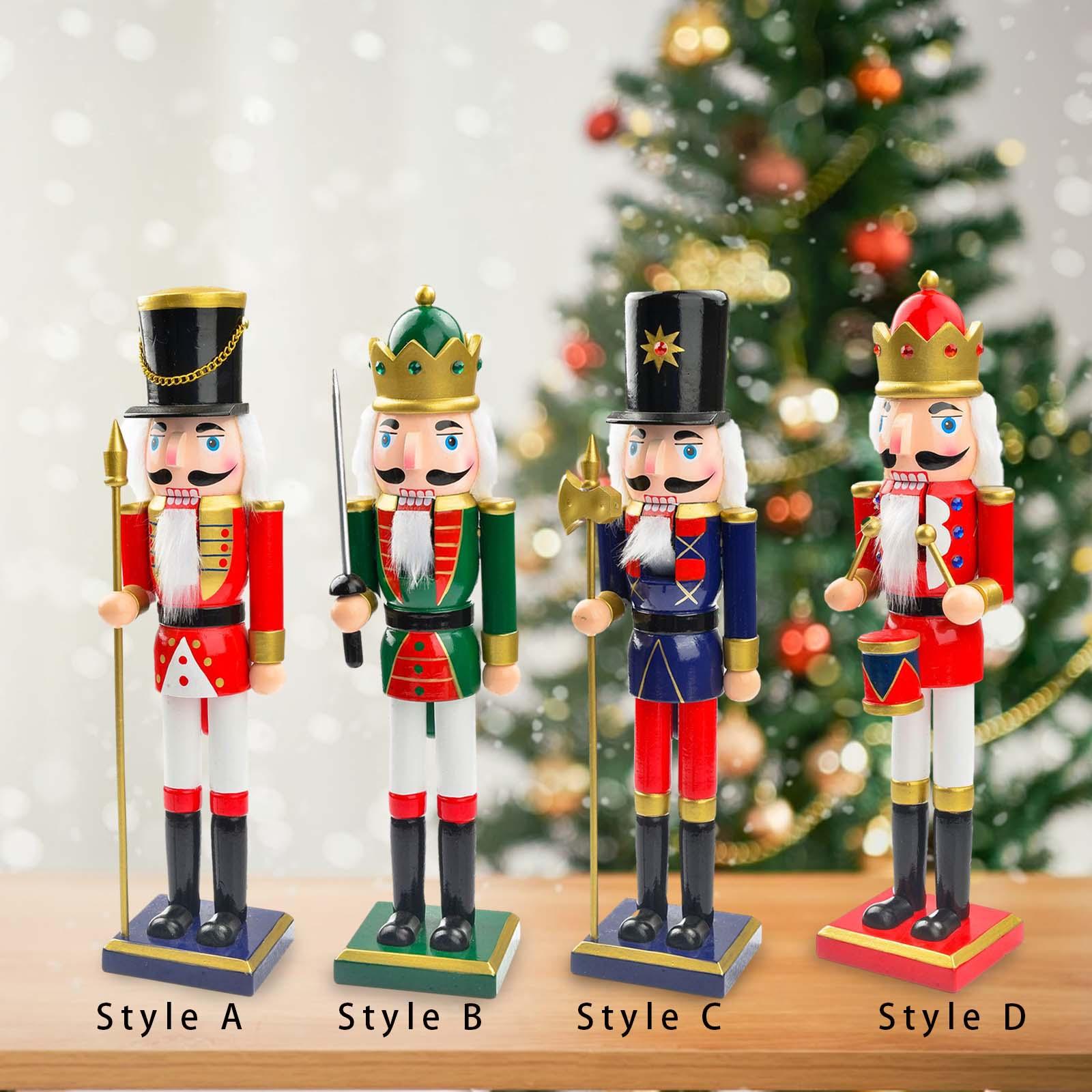 Patung Nutcracker Natal Kayu 2 - Nutcracker Figurine ulasan dan harga