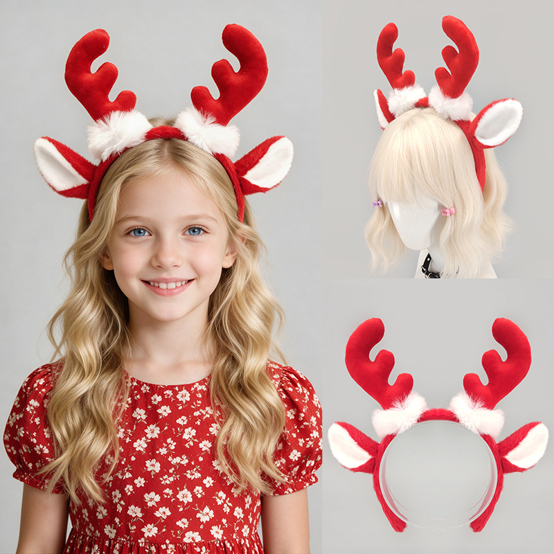Bando Tanduk Rusa Natal, Penut - Reindeer Antlers Headband ulasan dan harga