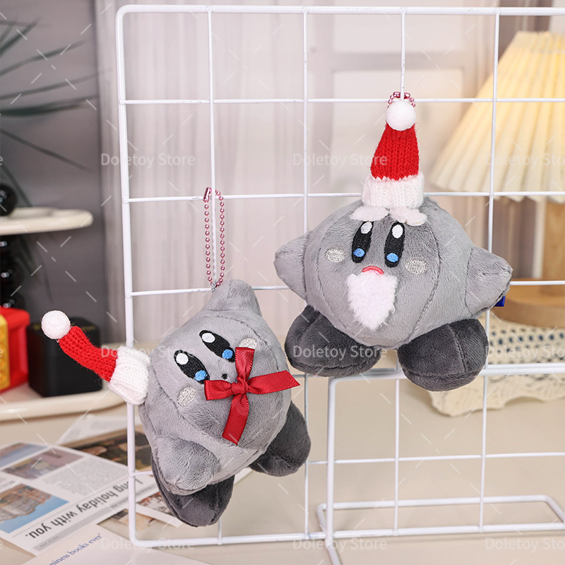 36 Gaya Gantungan Kunci Kirby  - Santa Hat Plush ulasan dan harga