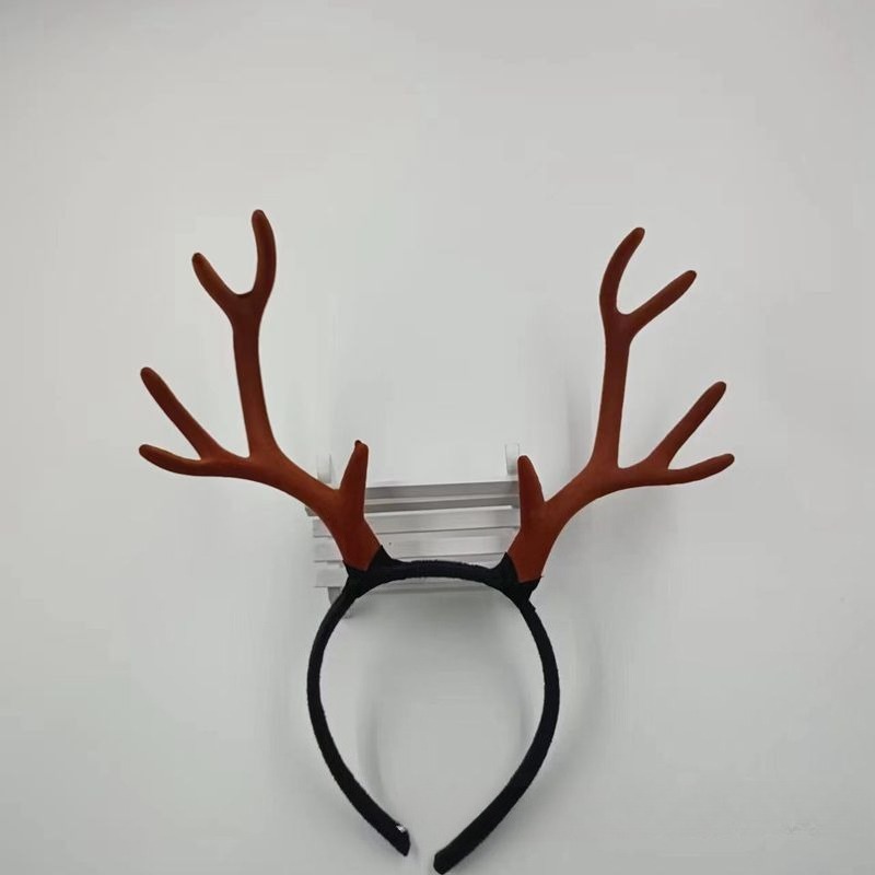 10 Pasang 17Cm Ikat Kepala Tan - Reindeer Antlers Headband ulasan dan harga