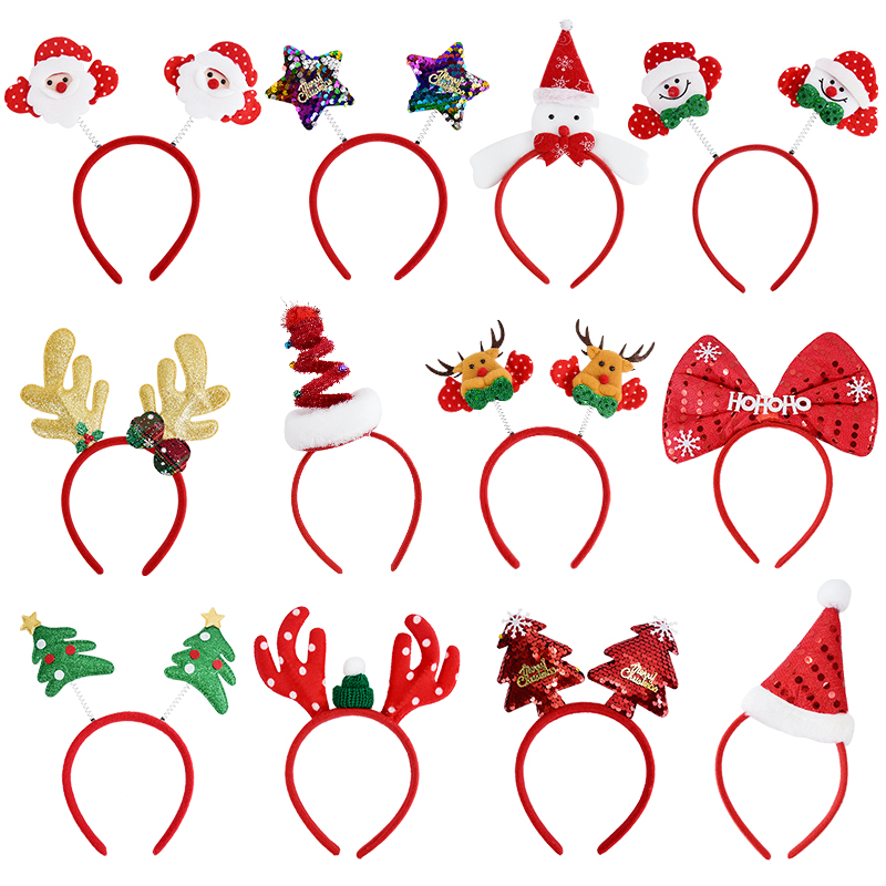 Aksesoris Rambut Natal untuk A - Reindeer Antlers Headband ulasan dan harga