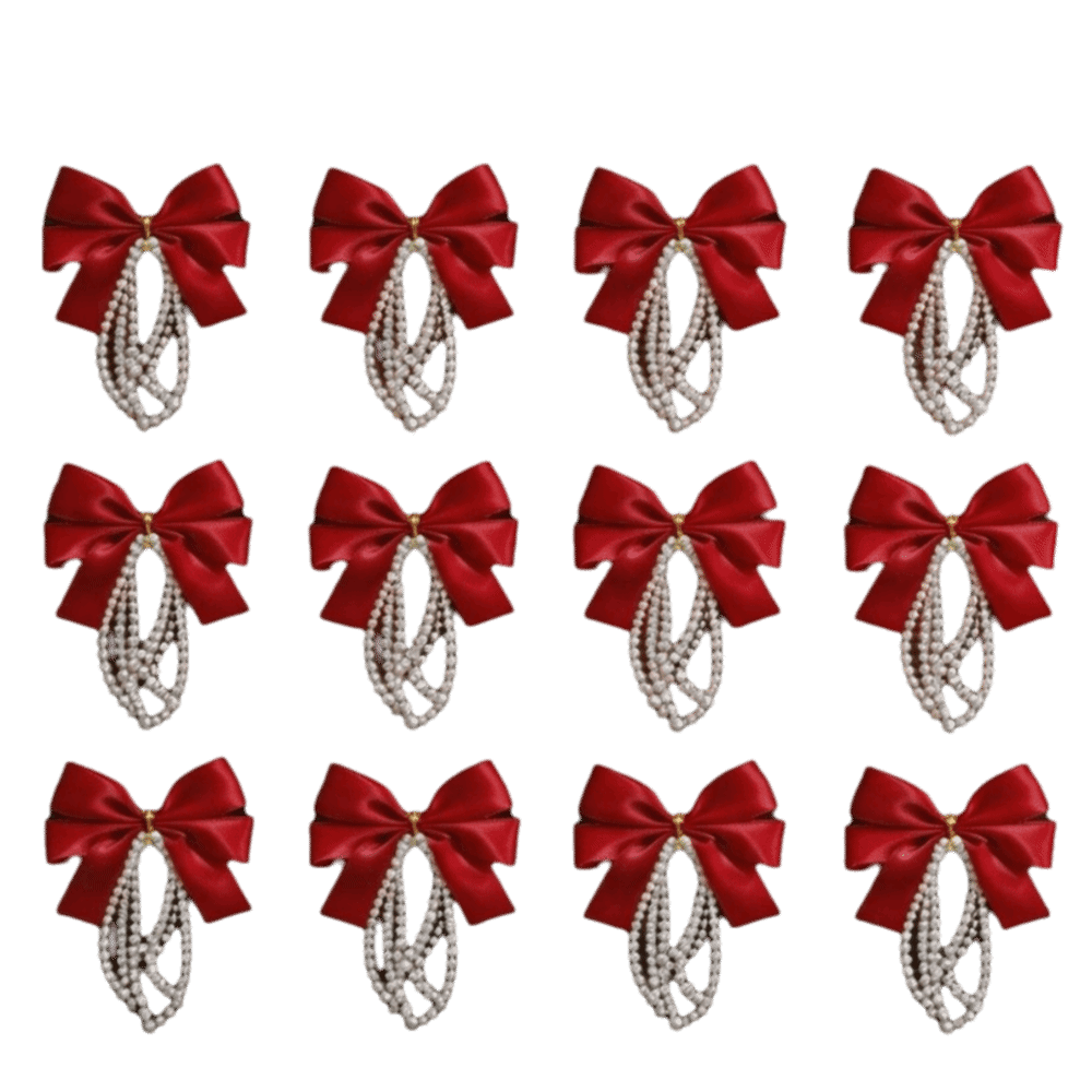 12pcs Set Pita Hias Pohon Nata - Gift Box Wrap Set ulasan dan harga