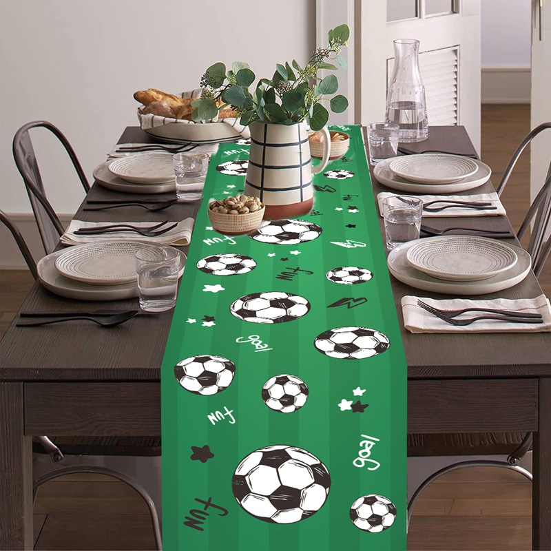 1 Buah Bendera Meja Pesta Sepa - Christmas Table Runner ulasan dan harga