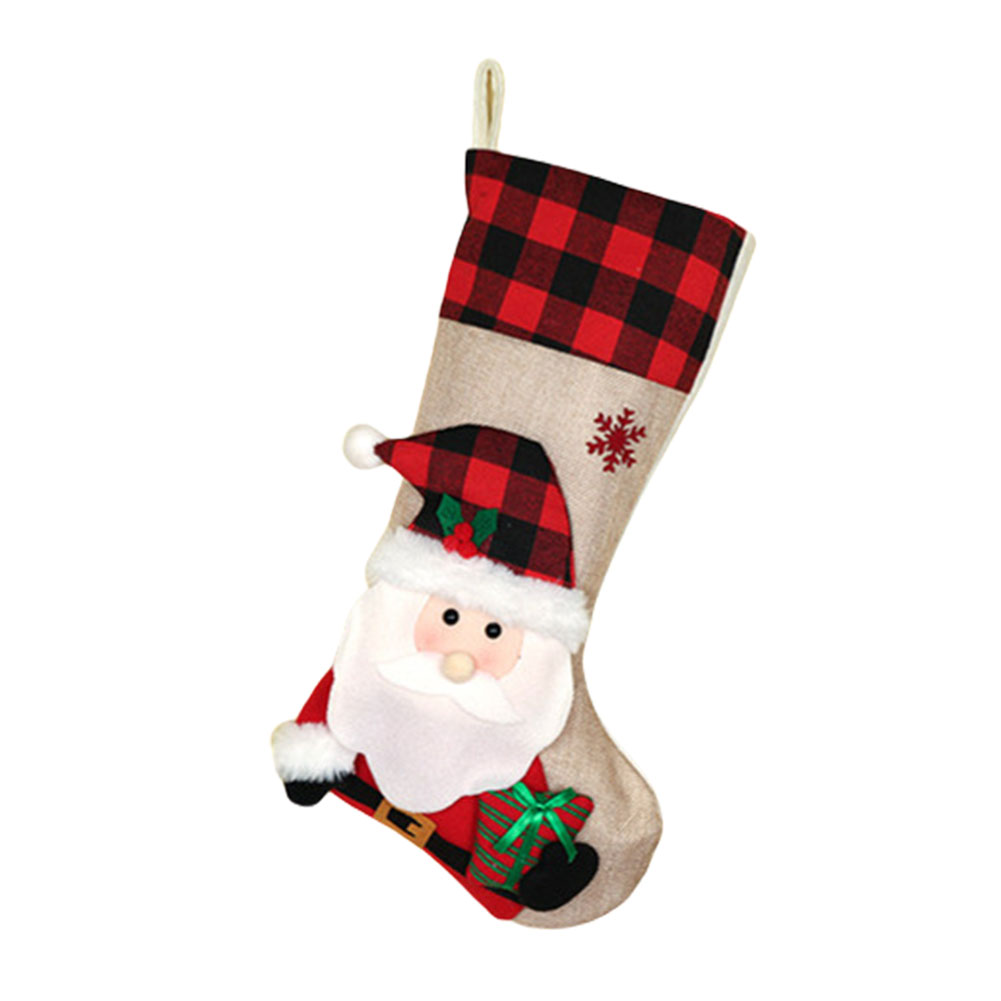Stoking Natal Besar 19 Inci Mo - Christmas Stocking Hanging ulasan dan harga